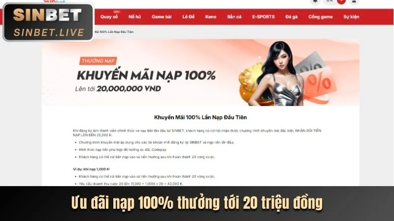 Thưởng Nạp Đầu Tiên F1687 Link